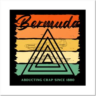 bermuda triangle Posters and Art